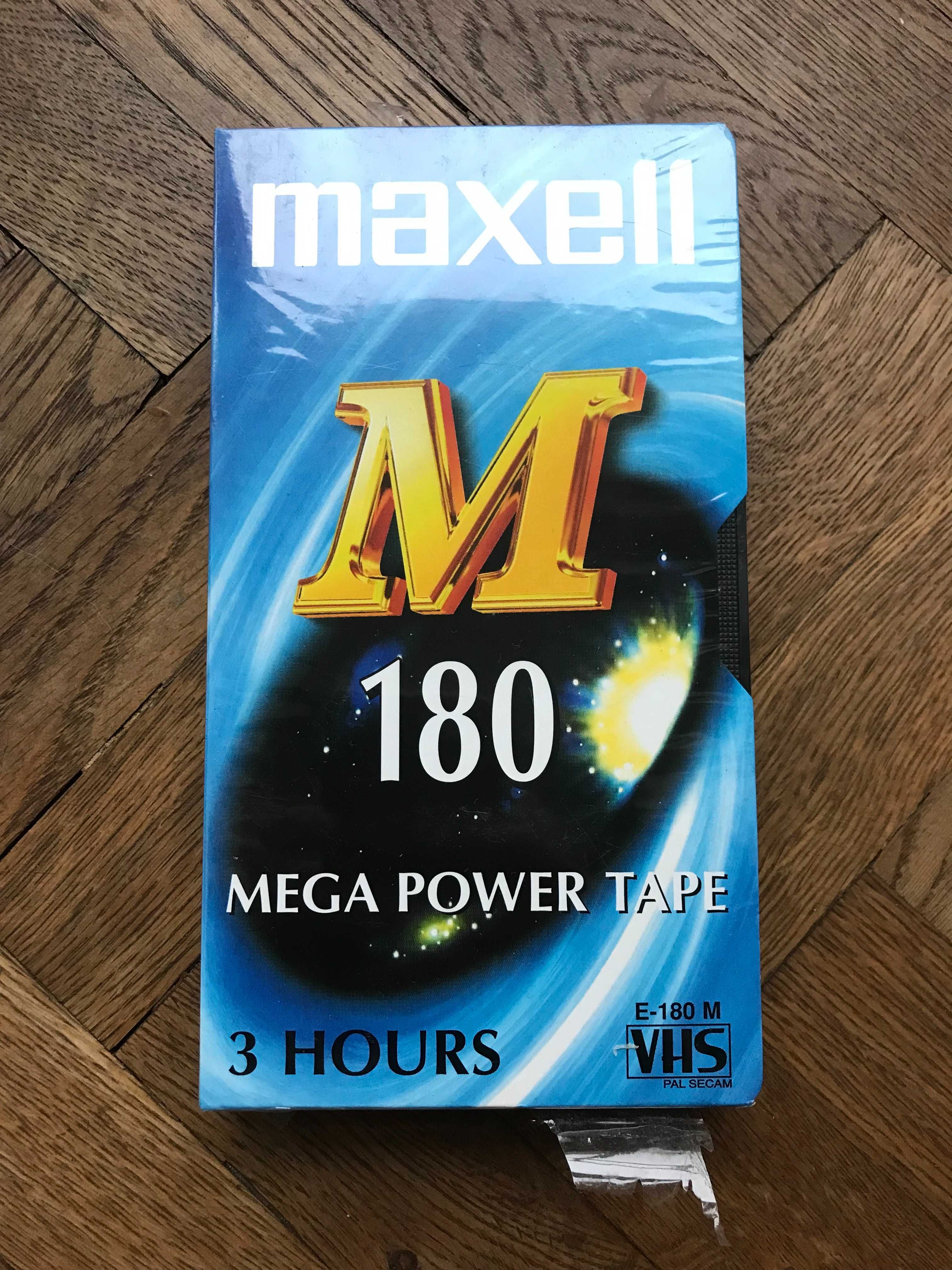 Kaseta VHS Maxell M 180 nowa