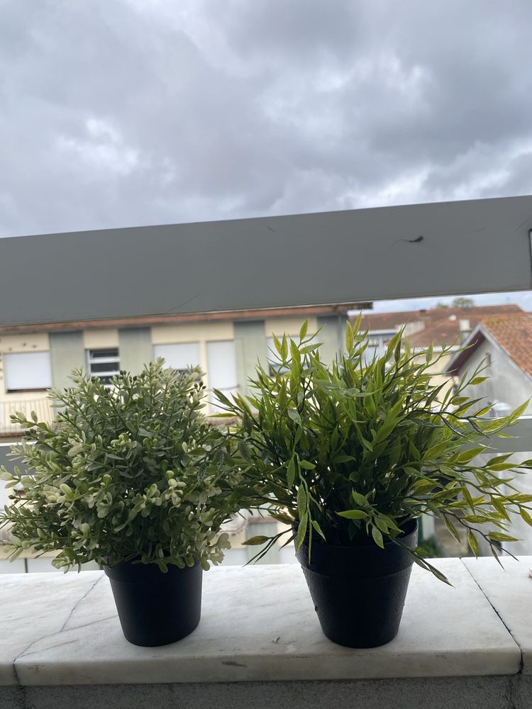 vendo conjunto de 21 plantas artificiais