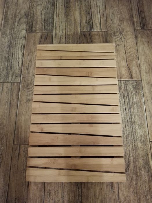 Podest do sauny drewniany