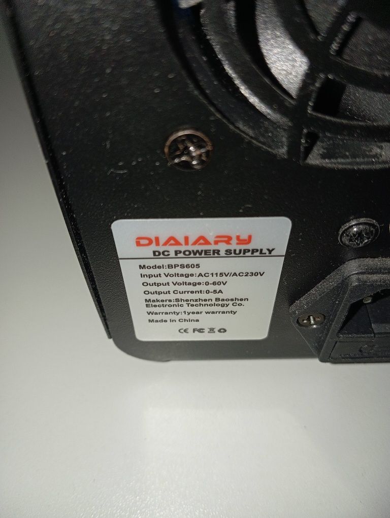 Блок живленя 60V5A