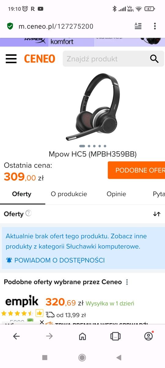 Słuchawki z mikrofonem do gier bluetooth bezprzewodowe call center