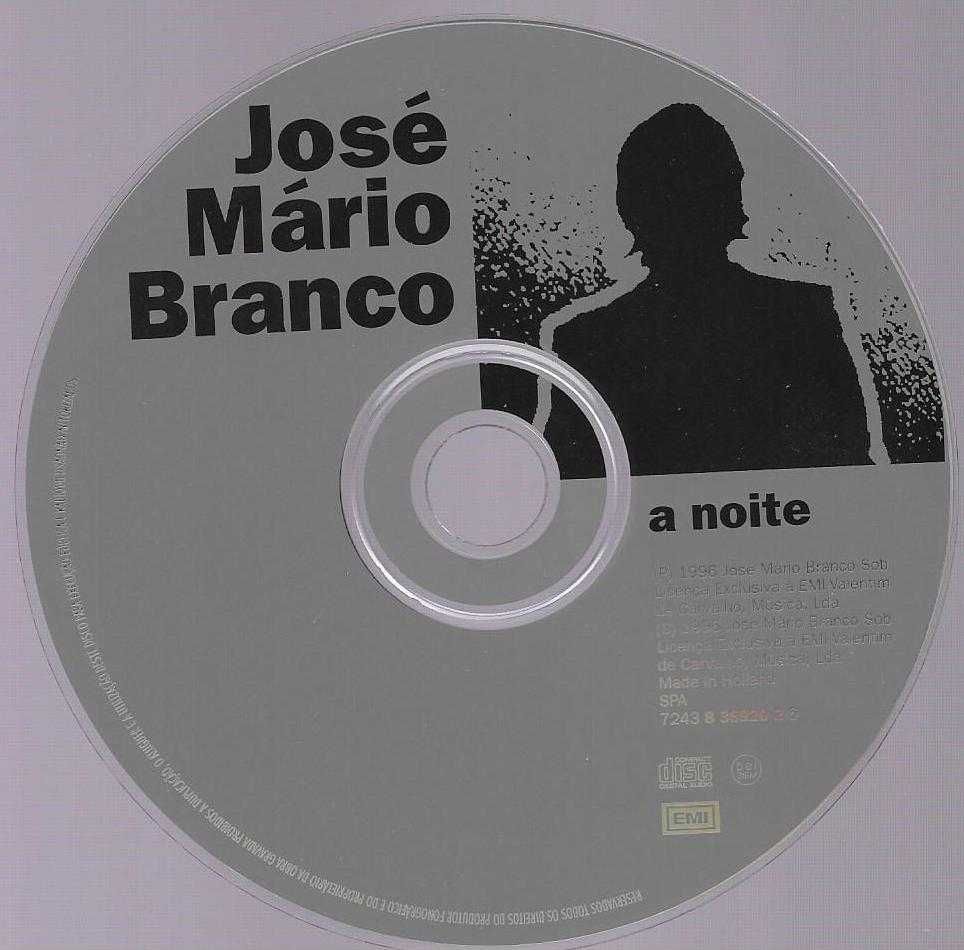 José Mário Branco - - - - - A Noite - - - - - CD