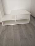 Mesa de centro branco lacado