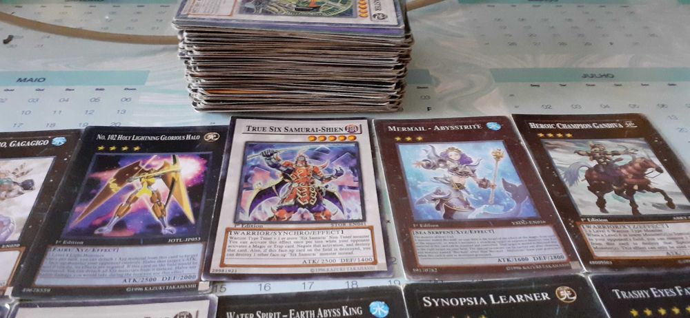 Cartas yu-gi-oh originais