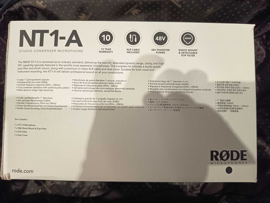 Продам Мікрофон в відмінному стані RODE NT 1-A