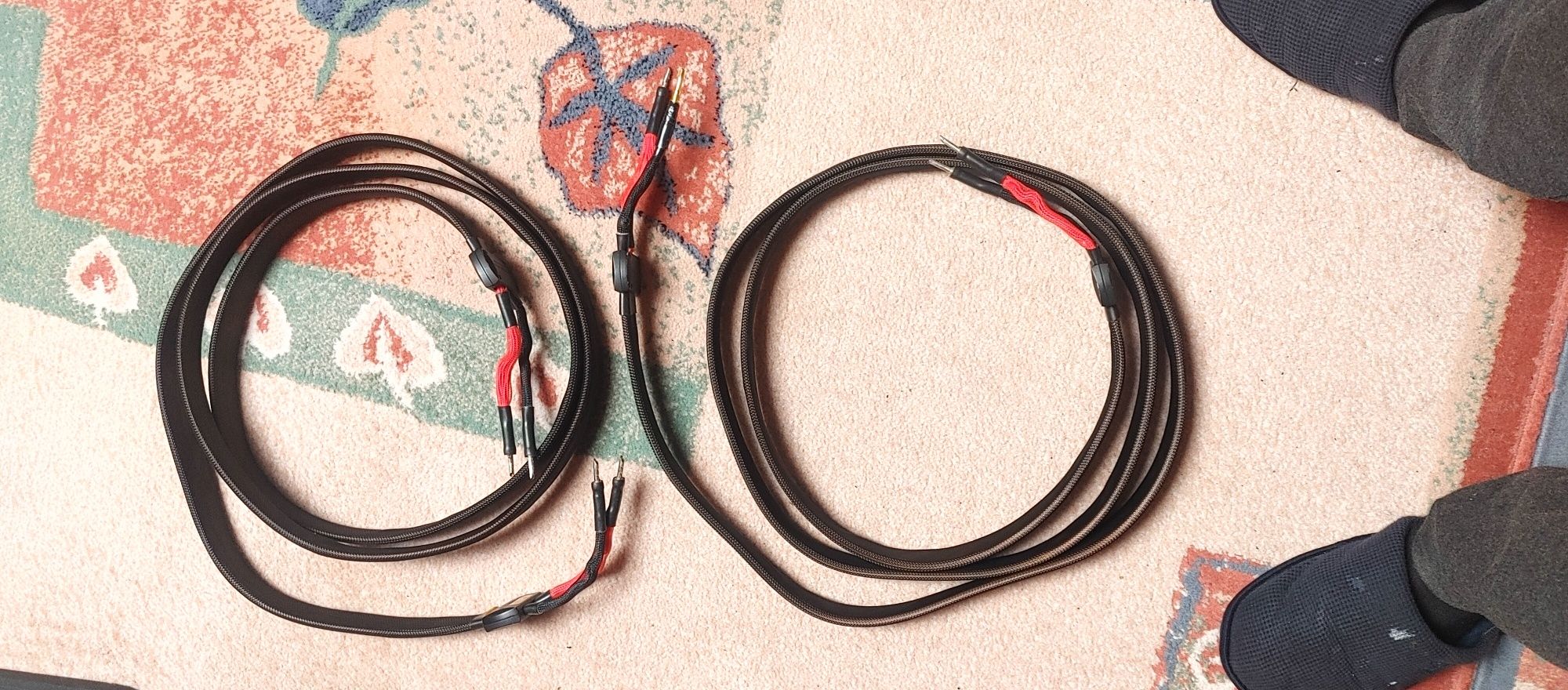 Sprzedam kable głośnikowe firmy WIREWORLD. ECLIPSE 6, 2 × 3 m