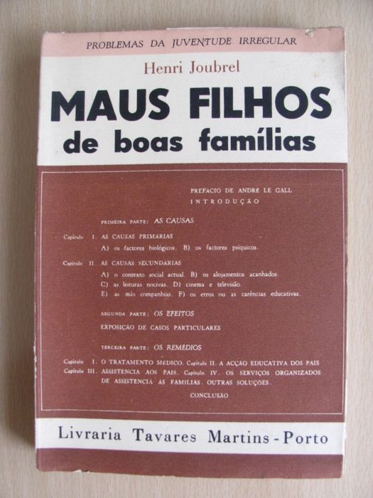 Maus Filhos de Boas Famílias de Henri Joubrel