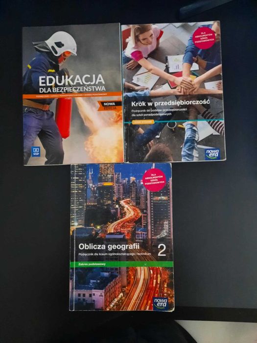 Podręczniki/Zbiory zadań/Karty pracy klasa 1 2 3 Liceum
