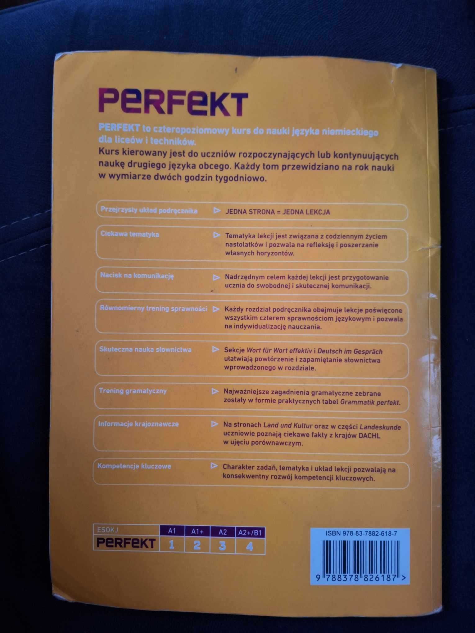 Podręcznik: Perfect 2. J. niemiecki dla liceów i techników.
