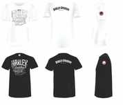 T-shirts HARLEY DAVIDSON - Vários modelos e tamanhos.