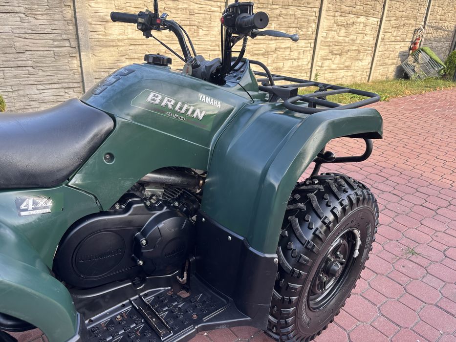 Yamaha Bruin 350  4x4 piękna! Homologacja! (grizzly,kodiak)