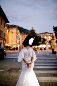 Ексклюзивна весільна сукня xs-s розміру натхненна Berta
