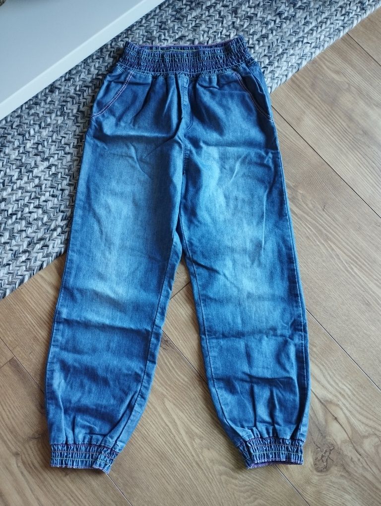 116cm spodnie haremki dziewczęce, spodnie H&M