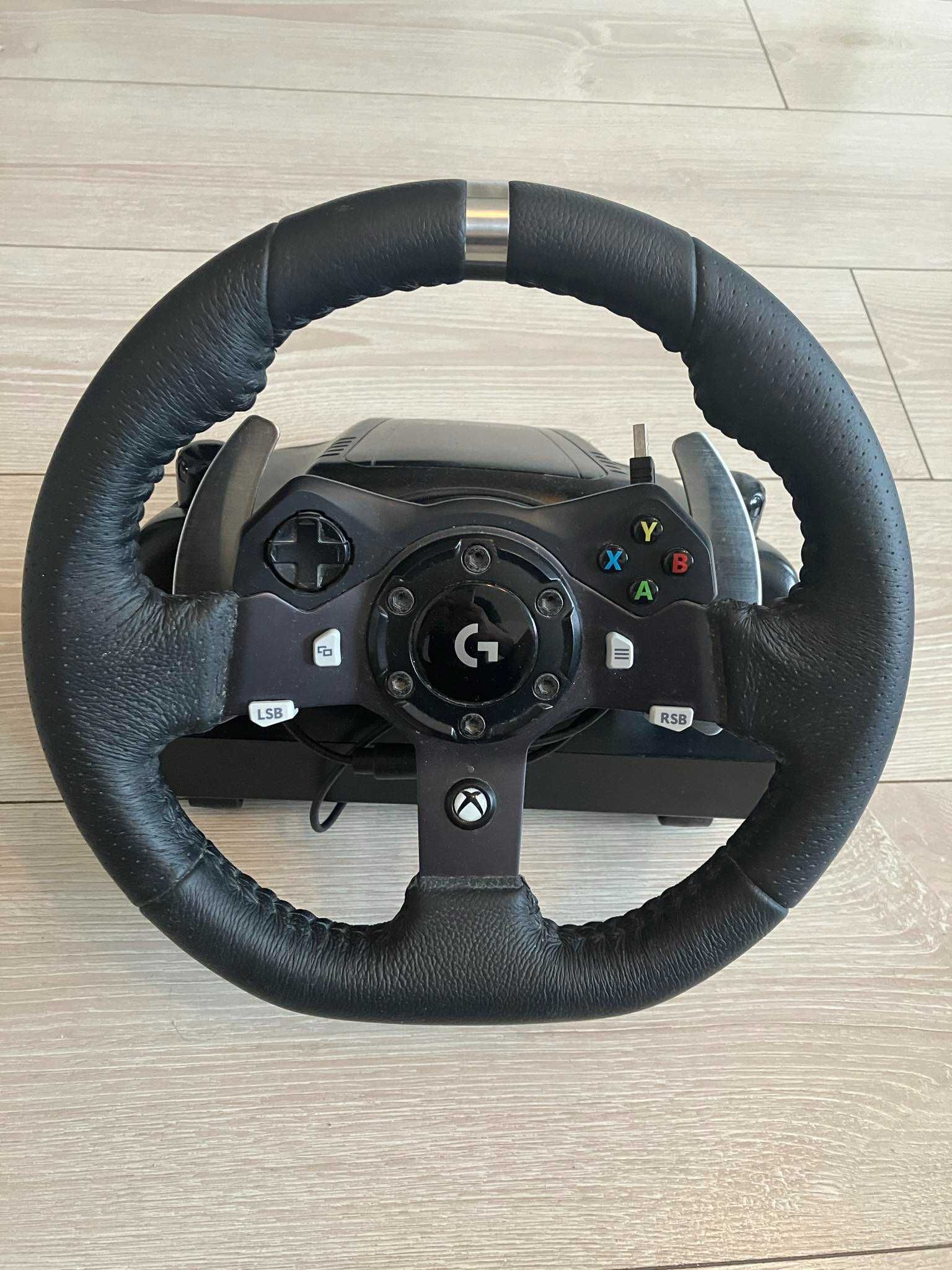 Kierownica LOGITECH G920 (PC/XBOX ONE) +Drążek zmiany biegów LOGITECH