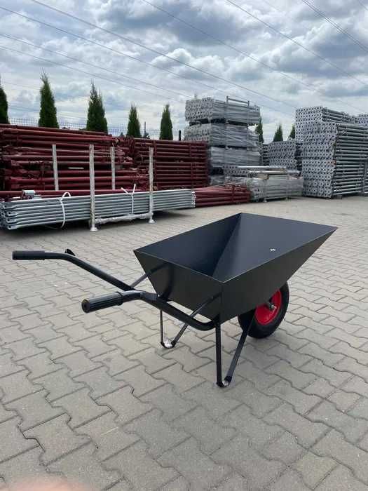 Taczka tłoczona ATRAD 80L ogrodowa ocynkowana Taczka