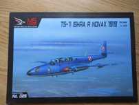 samolot TS-11 Iskra model kartonowy skala 1/33
