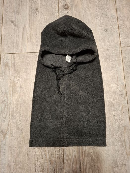 Komin z kapturem polarowy