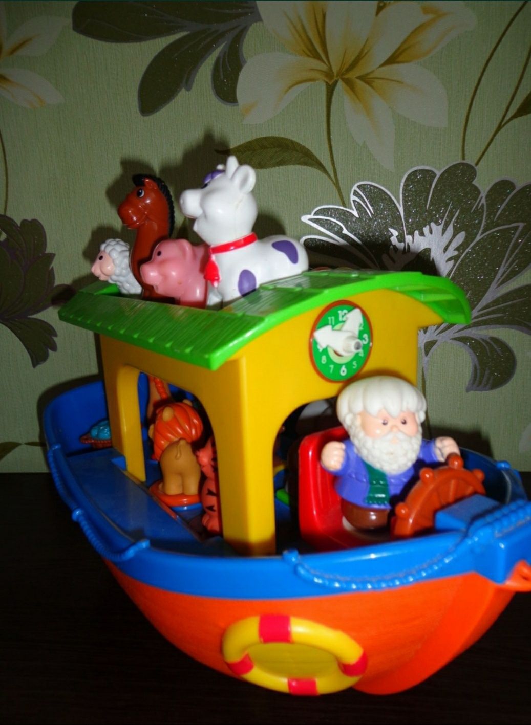 Горшочек Ноев ковчег Киддиленд Фишер Прайс Kiddieland Fisher Price