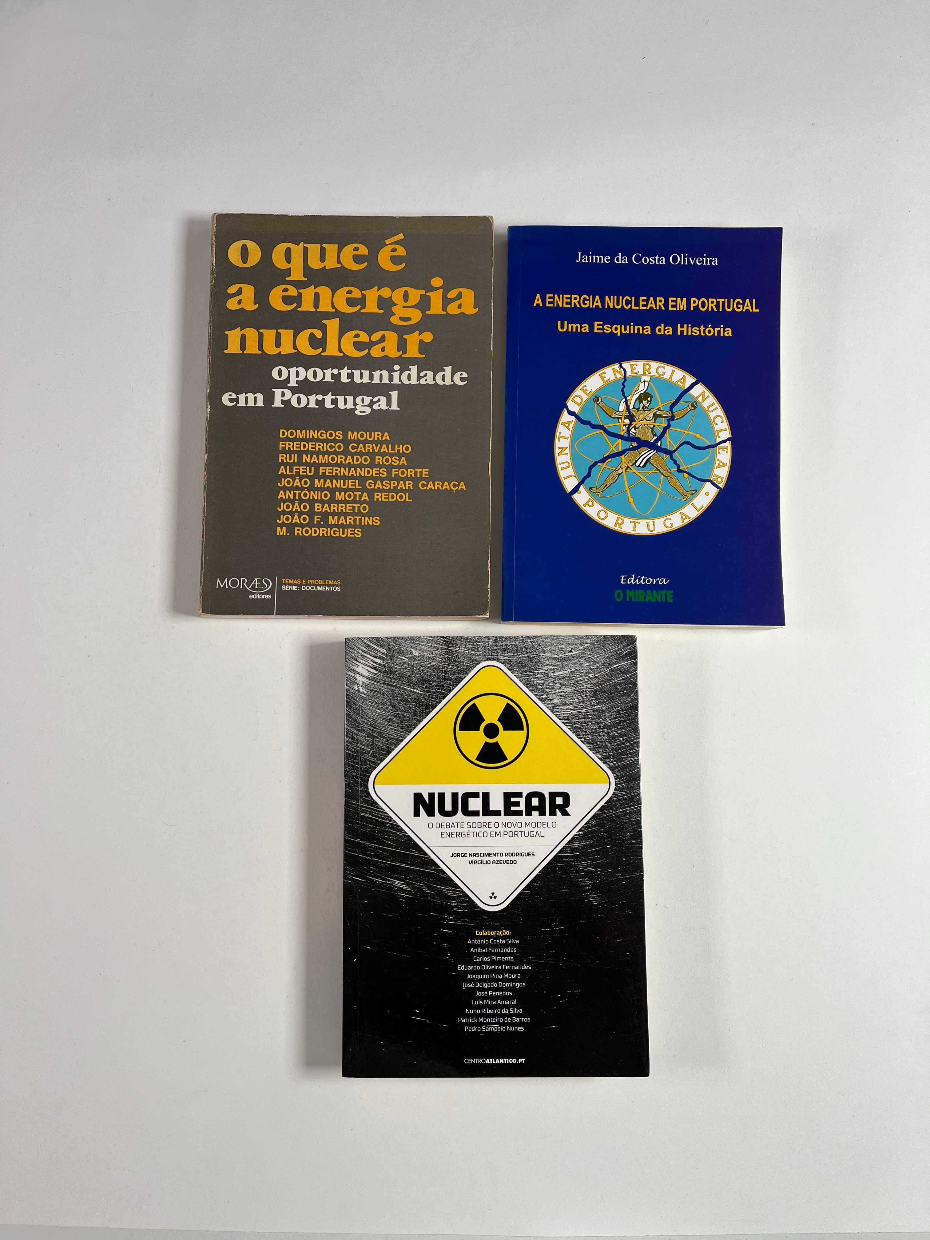 3 livros Energia Nuclear em Portugal