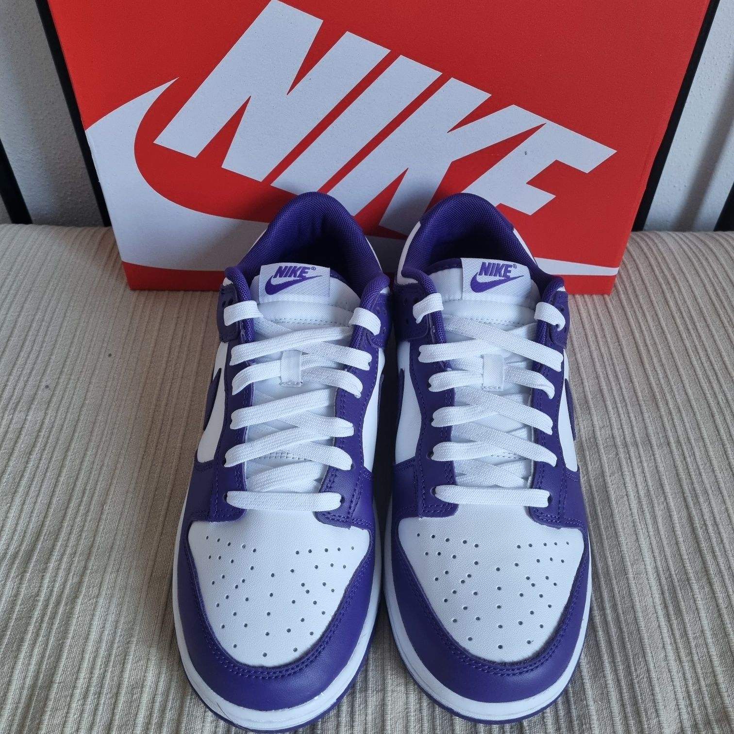 Nike Dunk Low "Court Purple" - Tamanho 42