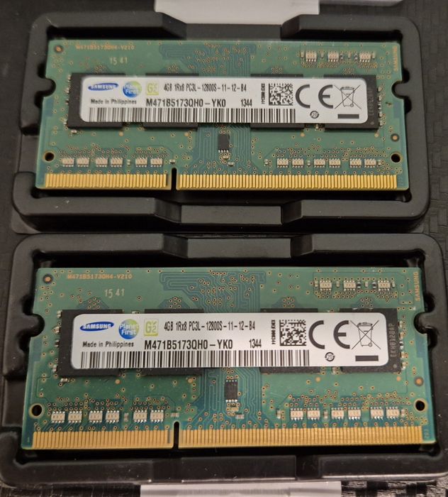 DDR3 2 x 4GB Samsung 1600 MHZ