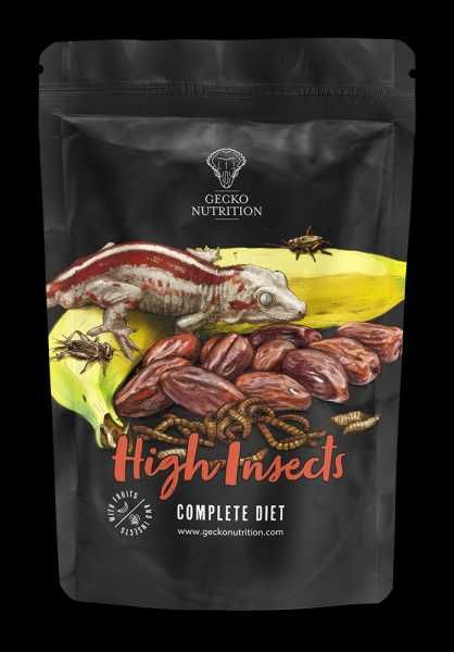 Gecko nutrition High Insect 50g pokarm dla gekonów orzęsionych felsum