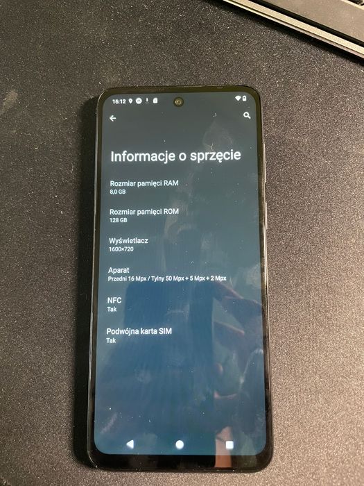 Motorola Smartfon moto g23 8/128 GB Matte Charcoal