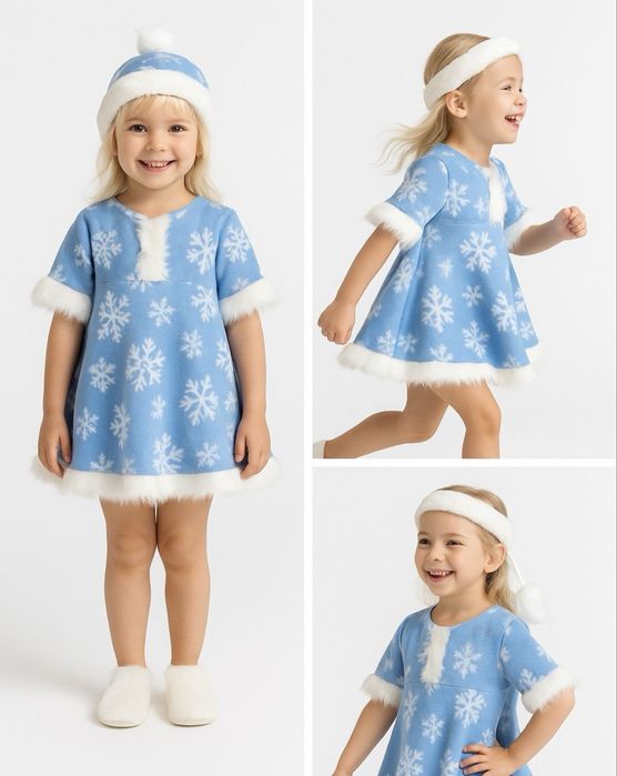 Дитячий Карнавальний костюм киця новорічний котик зайченя білка