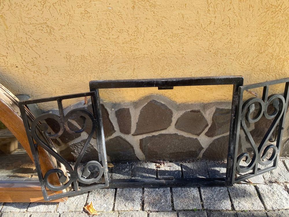 Ковані дверцята для каміну ТЕРМІНОВО