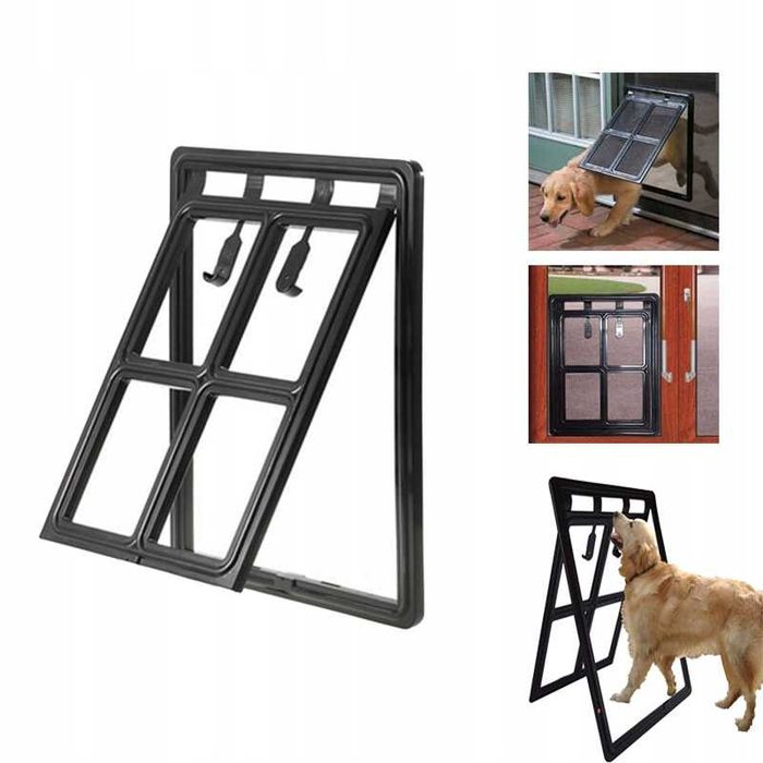 Drzwiczki dla kota/dużego psa.  Drzwi do moskitiery - 46*35cm