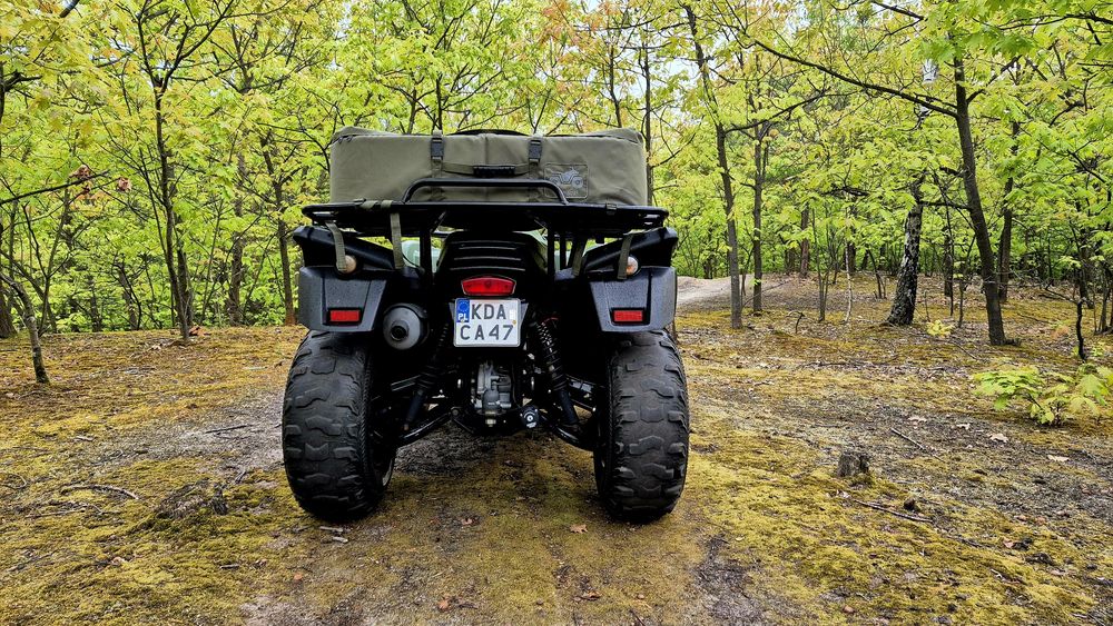 Quad Access 400 zarejestrowany na osobowy inny HAK wbity w dowód