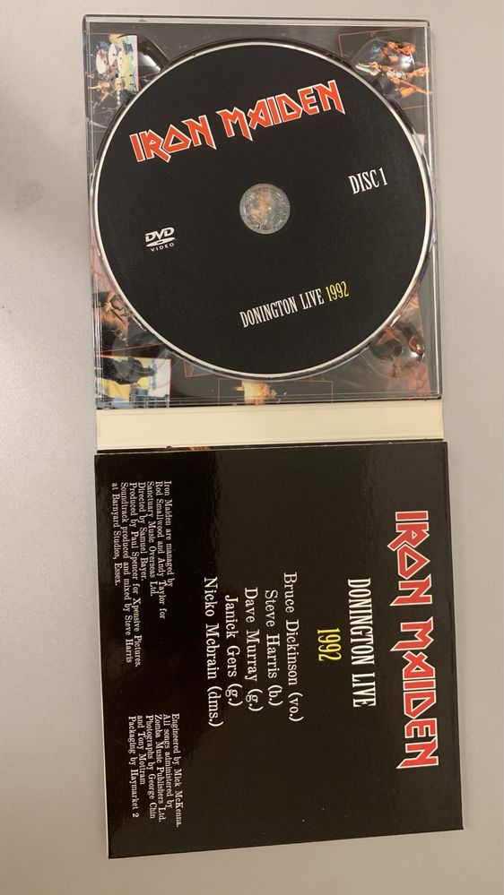 DVD Iron maiden фірмовий