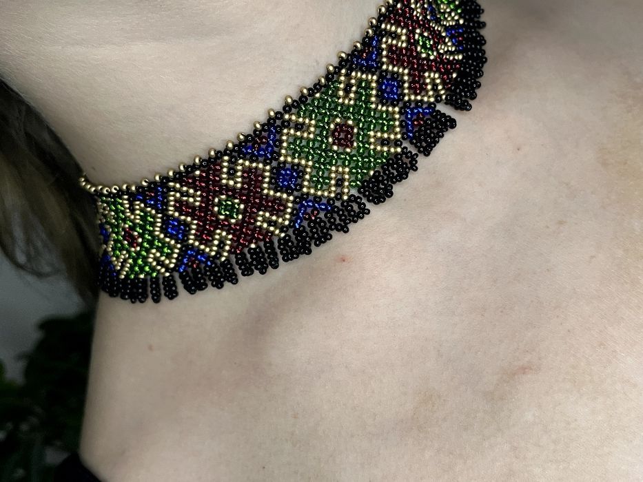 Силянки, гердан, намисто з бісеру