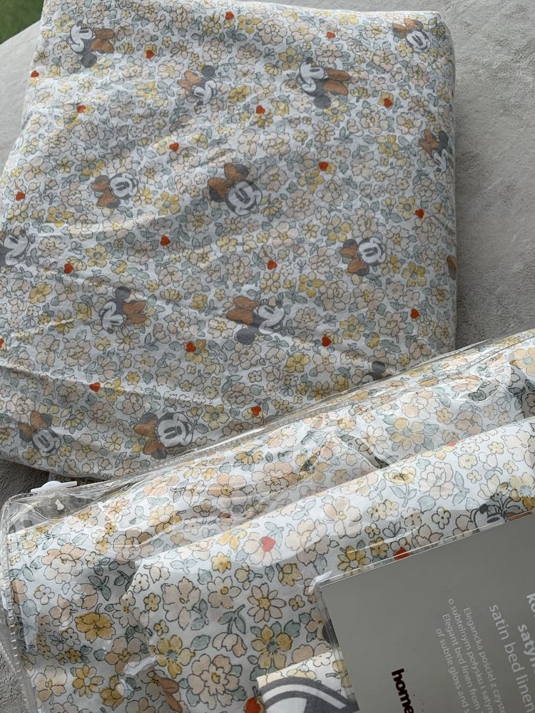 Nowy zestaw Minnie komplet poszewki + przescieradlo Home &You