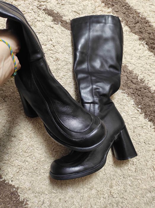 Чоботи жіночі нові натуральна шкіра