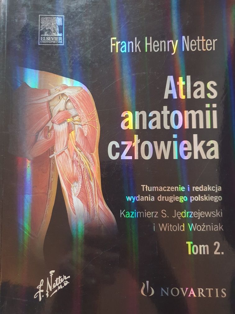 Atlas anatomii człowieka Netter 1 lub 2