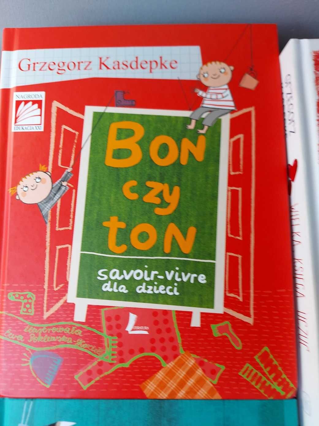 Książki dla dzieci zestaw 4 szt. autor Grzegorz Kasdepke