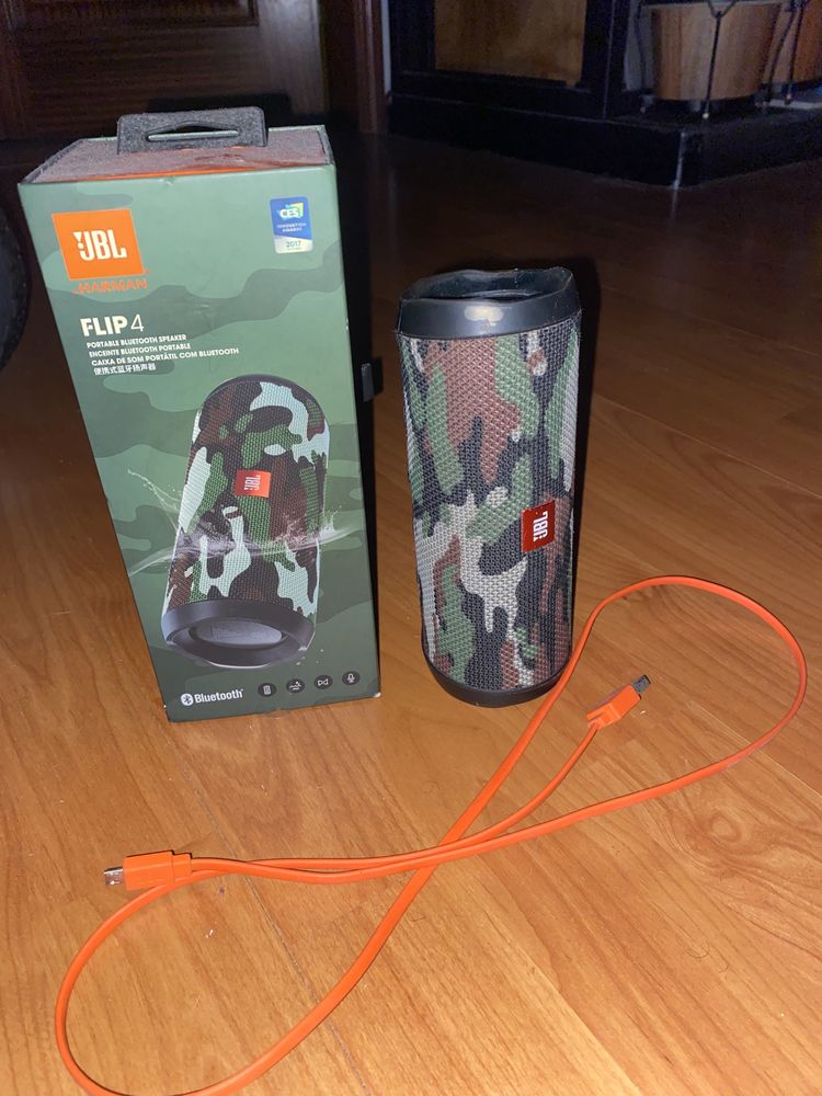 Coluna Jbl flip 4