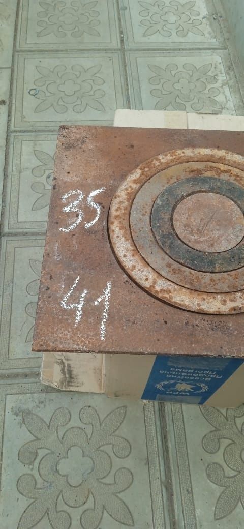 Плита з юшками та чавуном 6літрів