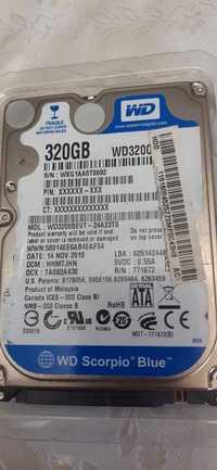 Жёсткий диск 320ГБ HDD 2.5 Ноутбук