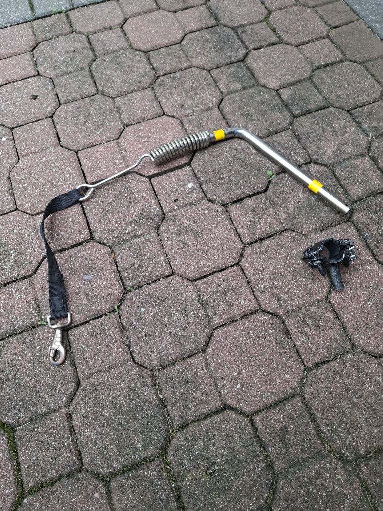 Sprzedam zapięcie do roweru dla psa