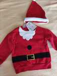 Camisola e gorro Pai Natal 18/24 m novo!