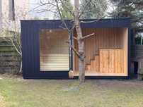 Sauna ogrodowa na wymiar Premium