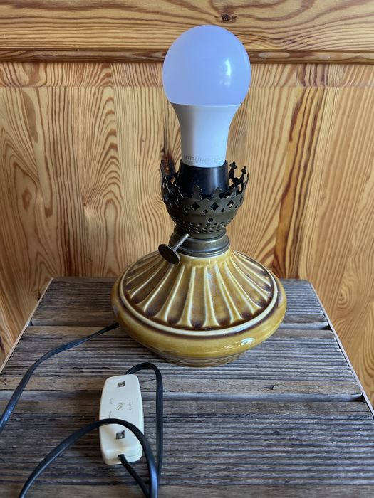 Sprzedam ceramiczną podstawę lampy ZSO Połam Wrocław MZC Mirostowice