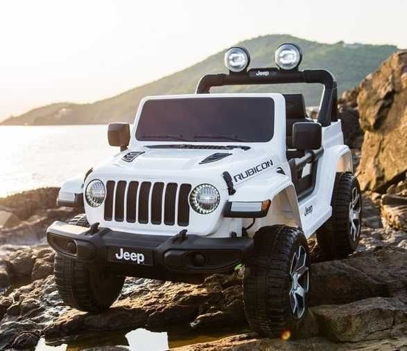JEEP WRANGLER RUBICON 4x4 Samochód Auto na akumulator Eva DWUOSOBOWY