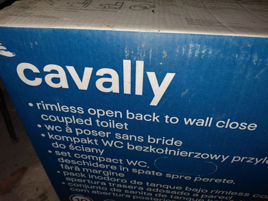 Compact wc Cavally nowy nie używany