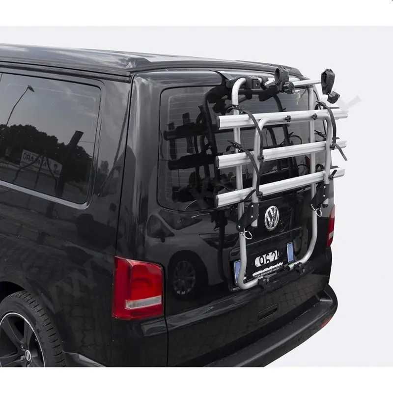Bagażnik rowerowy platforma uchwyt na tylną klapę 3 rower VW Caddy Bus