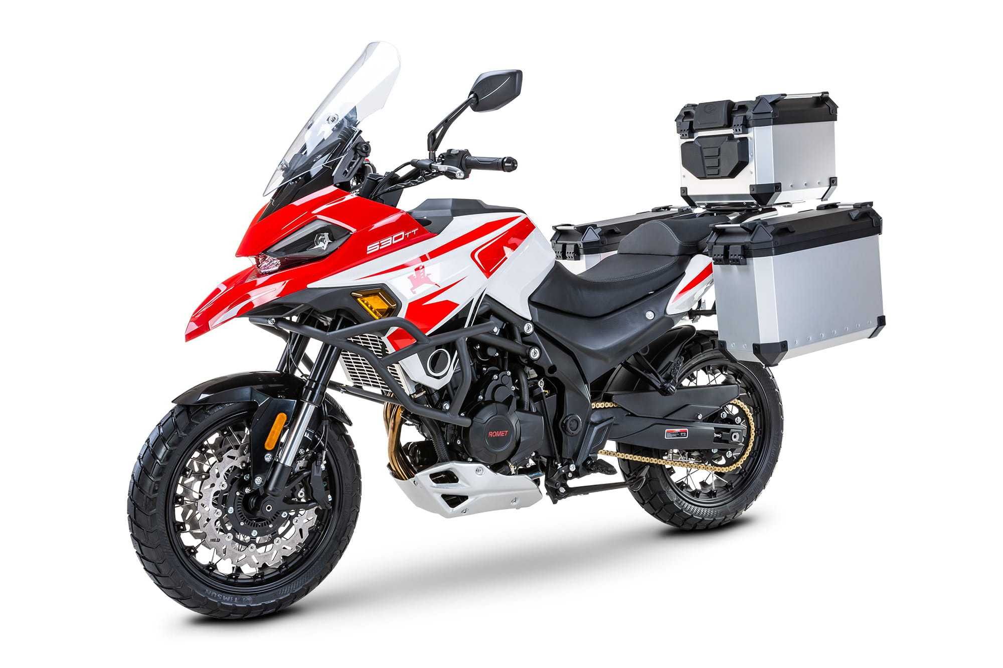 MOTOCYKL ROMET ADV 530 + KUFRY + Transport do 150km gratis