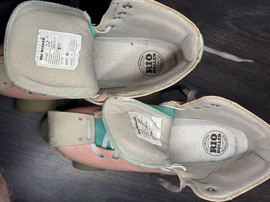 Wrotki Rio roller script ochraniacze jbm torba lemonade 42