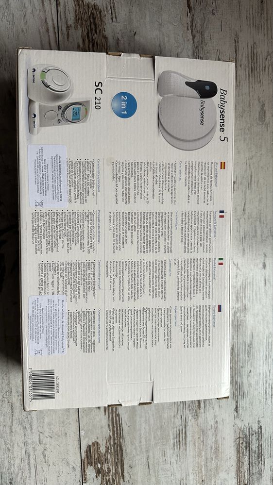 Zestaw Monitor oddechu Philips w zestawie z Niania Philips